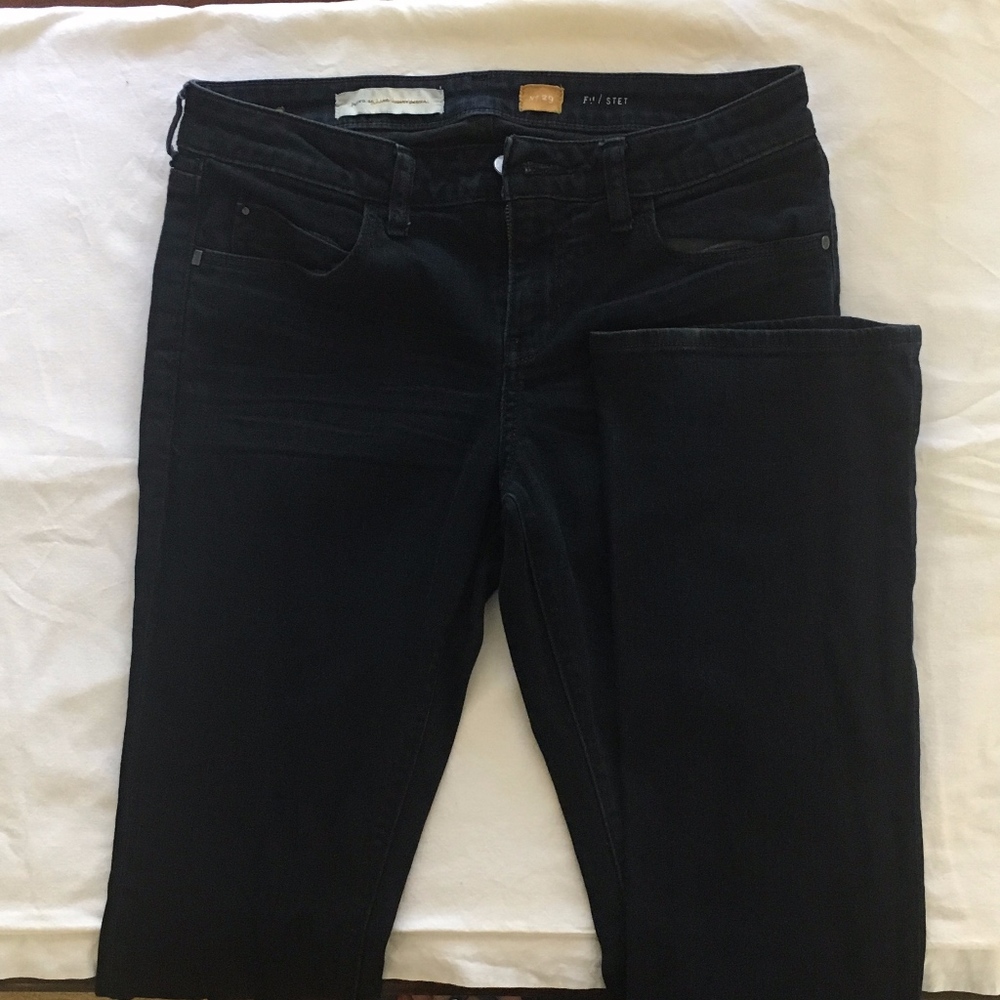 Pilcro (Anthro) Dark Wash 29 Straight Leg